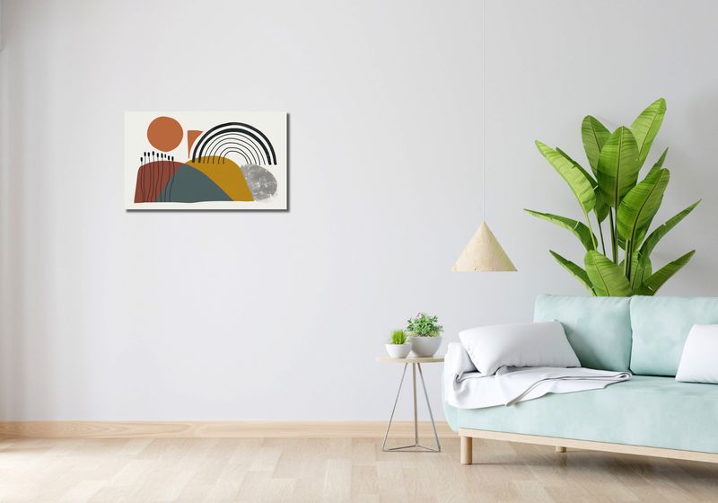 Obraz 70x40cm Słoneczny Zakątek zdjęcie 2