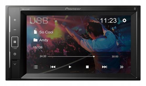 Pioneer DMH-A240BT Radio samochodowe 2DIN LCD Bluetooth + kamera cofania na Arena.pl