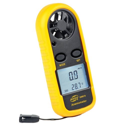 ANEMOMETR WIATROMIERZ MIERNIK WIATRU Z TERMOMETREM na Arena.pl