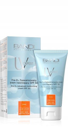 Bandi UV EXPERT KREM SPF 50 na dzień NAWILŻAJĄCY EXP 10/2025 na Arena.pl