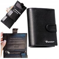 PREZENT NA DZIEŃ OJCA TATY SKÓRZANY PORTFEL Z GRAWEREM MĘSKI DLA NIEGO ON