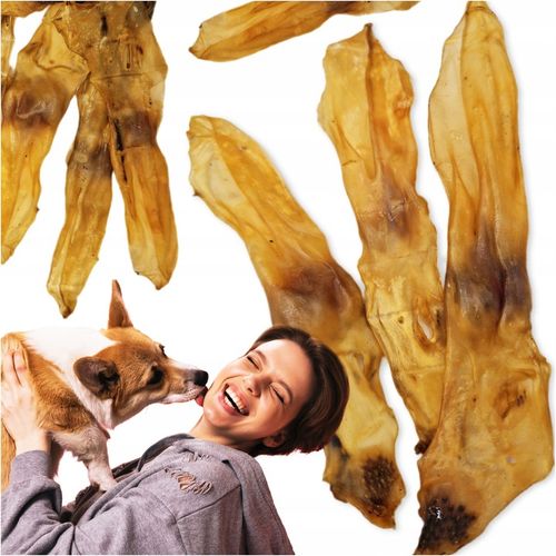 NATURALNY GRYZAK DLA PSA PRZYSMAKI SMACZKI UCHO KRÓLICZE 500 G SUSZONE na Arena.pl
