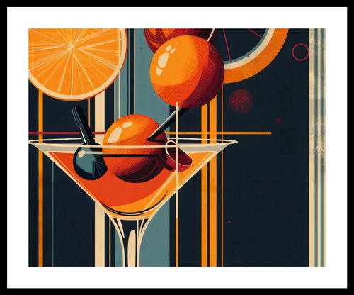 Plakat 50x40cm Koktajl w Stylu na Arena.pl