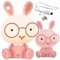 LAMPKA NOCNA DLA DZIECKA KRÓLIK LED USB