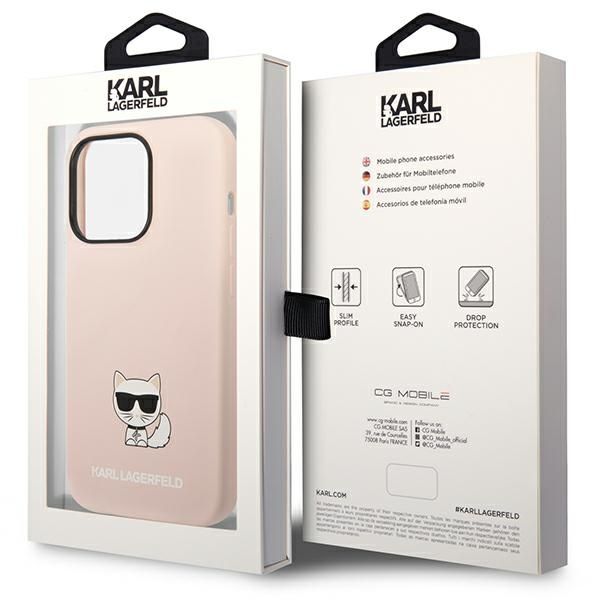 Etui Karl Lagerfeld do iPhone 14 Pro, Różowy zdjęcie 8