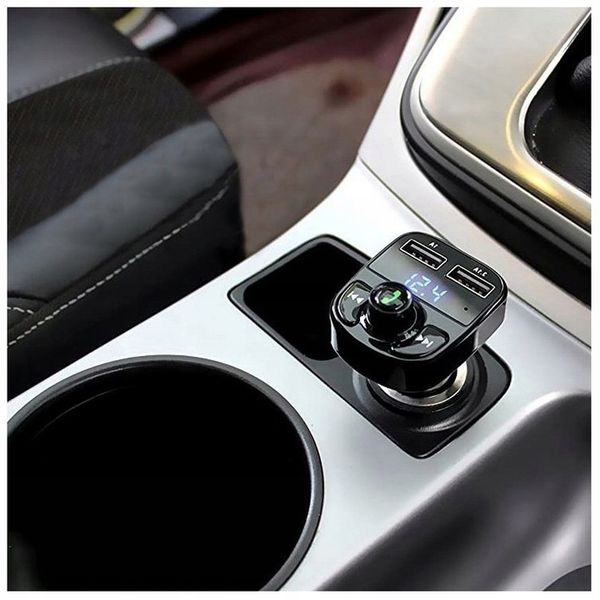 TRANSMITER ŁADOWARKA BLUETOOTH BT MP3 2xUSB 3.1 1A zdjęcie 3