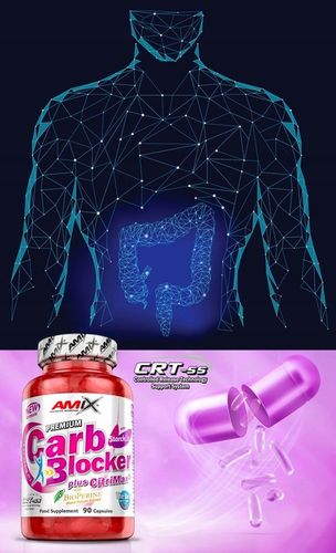 BLOKER KALORII, SPALACZ TŁUSZCZU - Amix Carb blocker tabletki odchudzanie na Arena.pl