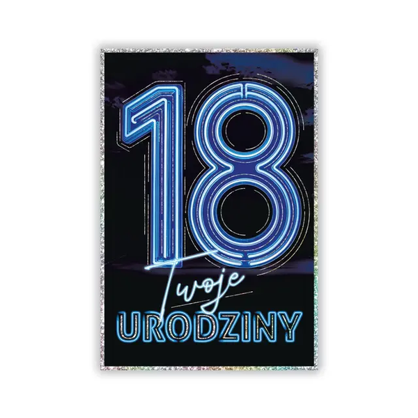 karnet b6 18 urodziny - 17 zdjęcie 1