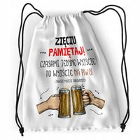 Plecak Dla Zięcia Sportowy Szkolny Worek Torba Z Nadrukiem Ze Zdjęciem