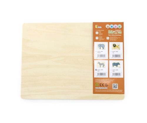 Viga 44603 Puzzle na podkładce z uchwytami - Zebra na Arena.pl