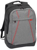 Plecak SPLIT, czerwony, szary