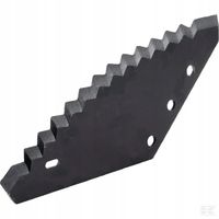 Nóż Paszowozu 528x274x6 mm Ø 19.5 mm