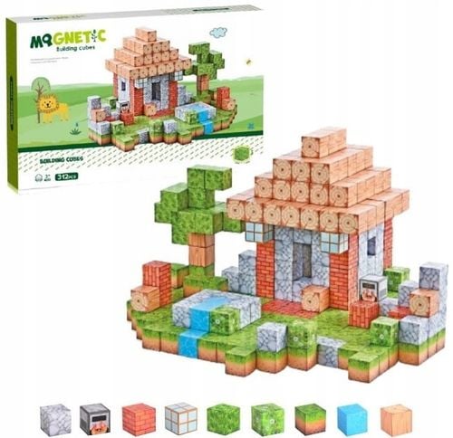 KLOCKI MAGNETYCZNE ZESTAW KONSTRUKCYJNY XXL CEGIEŁKI DLA DZIECKA DORIS na Arena.pl