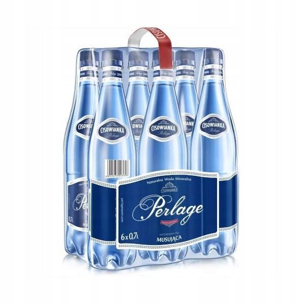Perlage Cisowianka woda musująca pet24x700ml zdjęcie 1