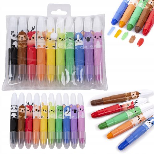 Kredki Żelowe 10Kol Kidea 5385 na Arena.pl