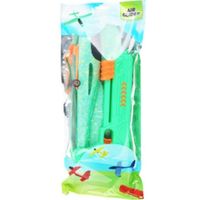 SAMOLOT STYROPIANOWY Z WYRZUTNIĄ 32x34CM ZIELONY