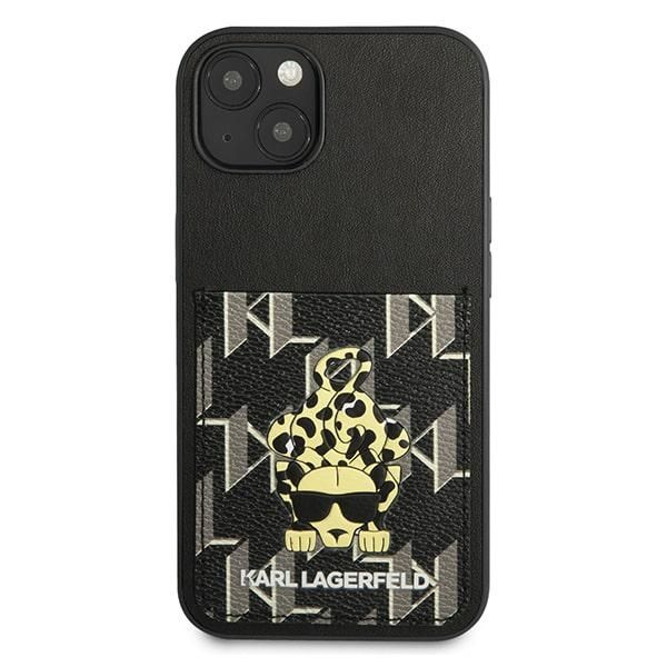 Etui Karl Lagerfeld do iPhone 15, iPhone 14, iPhone 13, Czarny zdjęcie 3