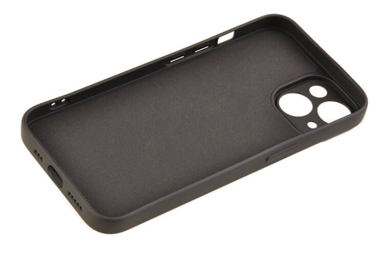 Etui Mercury Goospery MagSafe Silicone do Apple iPhone 14 czarny zdjęcie 3