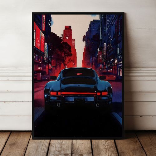 Plakat z samochodem 50x70 cm na Arena.pl