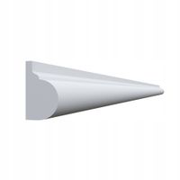 Listwa ścienna 2m DLS11 3cm x 2cm sztukateria dekoracyjna ozdobna ramka