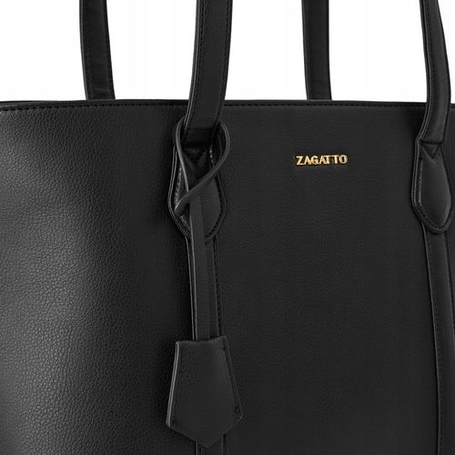 Torebka damska Shopperka do pracy szkoły duża A4 skóra ekologiczna ZAGATTO na Arena.pl