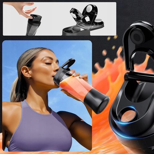 BLENDER KIELICHOWY DO SMOOTHIE KOKTAJLI RĘCZNY Bezprzewodowy USB PRZENOŚNY na Arena.pl