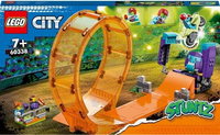 LEGO City Kaskaderska pętla szympans demolka 60338