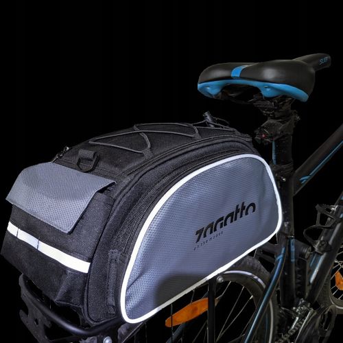 Torba rowerowa sakwa na bagażnik kufer pojemna torba na rower ZAGATTO na Arena.pl