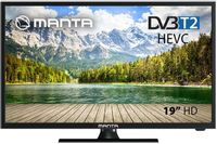 Telewizor LED Manta 19LHN123D 19" HD Ready czarny