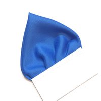 Chabrowa jasna poszetka trójkątna "Wypustka"