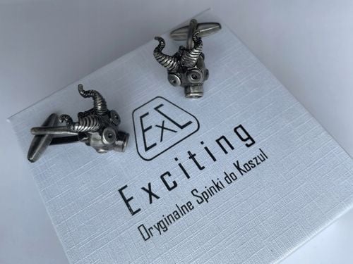 Spinki do mankietów EXC Góry Tatry Sudety Karpaty Duch Gór Ratownika GOPR na Arena.pl