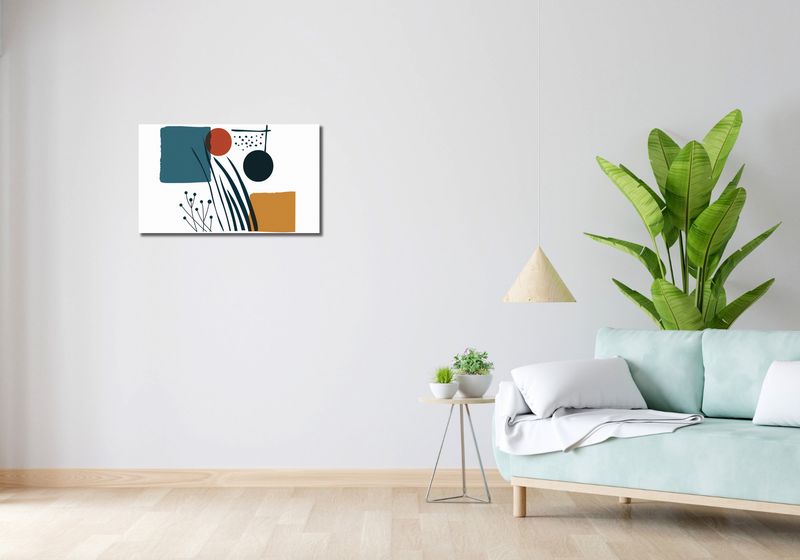 Obraz 70x40cm Przerys nad Treścią zdjęcie 2