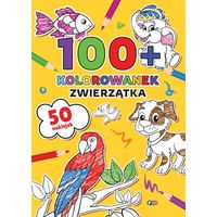 100+ Kolorowanek: Zwierzątka. Malowanki dla Dzieci