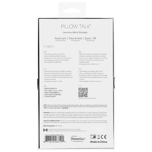 pillow talk   cheeky wand massager teal na Arena.pl