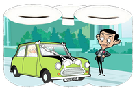 Skarbonka Ceramiczna Jaś Fasola - Mr.Bean