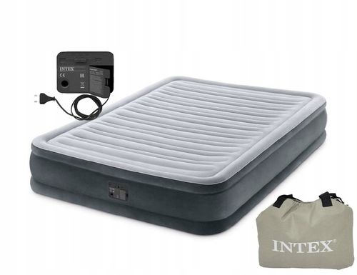 Materac Dmuchany Dwuosobowy Łóżko z Pompką 230V do Spania Intex 67768ND na Arena.pl