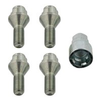 Zestaw śrub do kół zamykalny Peugeot 207 2008 2009 2010 2011 2012 2013 2014