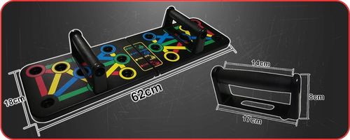 DESKA DO ROBIENIA POMPEK ĆWICZEŃ PUSH POMPKI TRENING + UCHWYTY 14w1 na Arena.pl