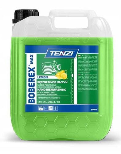 tenzi boberex max lemon 5l. płyn do mycia naczyń na Arena.pl