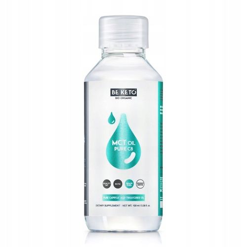 BeKeto Olej MCT 100% C8 1000 ml na Arena.pl