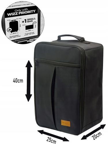 Plecak Torba BAGAZ Podreczny 20L Ryanair Wizzair 40x20x25 Wytrzymaly na Arena.pl