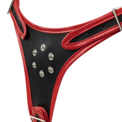 Fetish Collection - Triple Dildo Strap-On Harness na Arena.pl