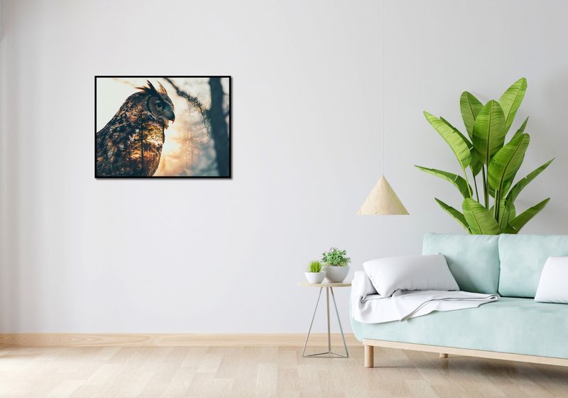 Plakat 80x60cm Sowi Duch zdjęcie 4