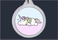 Brelok do kluczy Jednorożec