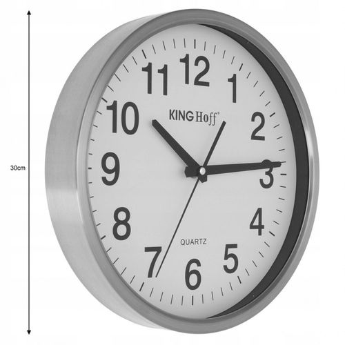 Zegar ścienny 30cm KINGHOFF KH-5025 na Arena.pl
