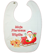 Śliniaczek Bawełniany Moja Pierwsza Wigilia