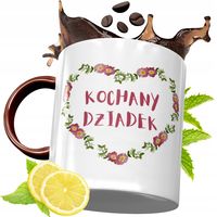 Kubek Bordowy Dla Dziadka Na Urodziny Prezent Z Nadrukiem Ze Zdjęciem