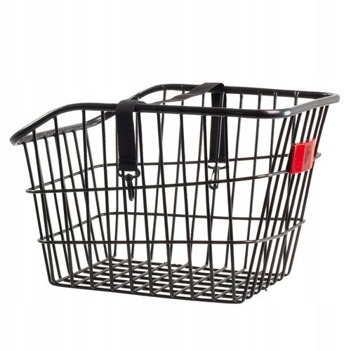 KOSZ NA ROWER METALOWY TYLNY KOSZYK ROWEROWY NA BAGAŻNIK na Arena.pl