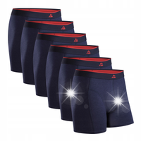 Bokserki Bambusowe DANISH ENDURANCE Męska Bielizna Premium 6-pak 2XL