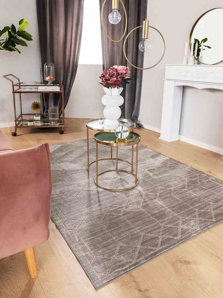 RUG/BENUT/DAISY_BENUTA/3/GREY/66x110 zdjęcie 2